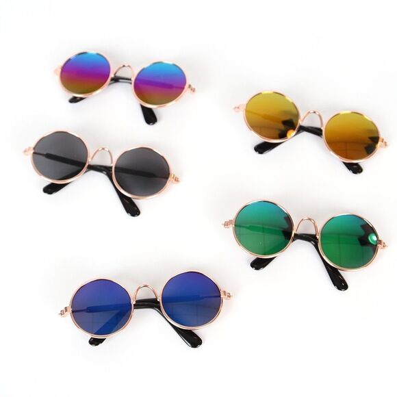 ⛔️CLEARANCE⛔️ Mini Retro Pet Sunglasses - Picture 14 of 15